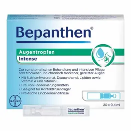 Bepanthen kapljice za oko Intense EDO, 20x0,4 ml