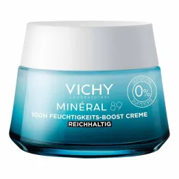 Vichy Mineral 89 bogata krema brez dišav, 50 ml