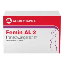 Femin AL 2 zgodnja nosečnost trde kapsule, 30 kom