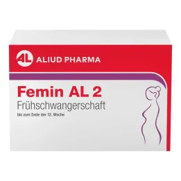 Femin AL 2 zgodnja nosečnost trde kapsule, 90 kom
