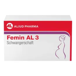 Femin AL 3 nosečniške mehke kapsule, 60 kos