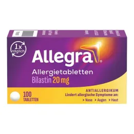 Allegra tablete za alergije 20 mg tablete, 100 kom