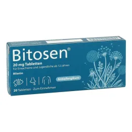 Bitosen 20 mg tablete, 20 kosov
