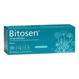 Bitosen 20 mg tablete, 50 kosov