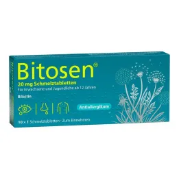 Bitosen 20 mg orodisperzibilne tablete, 10 kom