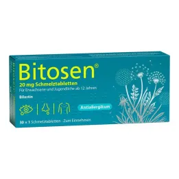 Bitosen 20 mg orodisperzibilne tablete, 30 kom