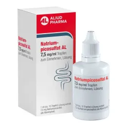 Natrijev pikosulfat AL 7,5 mg/ml peroralne kapljice, 50 ml