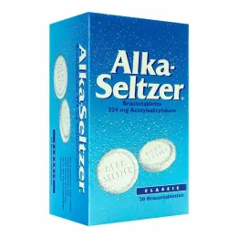 ALKA-SELTZER klasične šumeče tablete, 2x10 kosov
