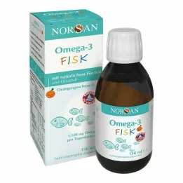Norsan Omega-3 Fisk za otroke tekočina, 150 ml