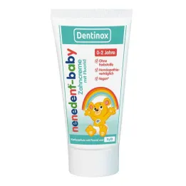 Nenedent-baby zobna pasta s fluoridom enojna tuba (50 ml)