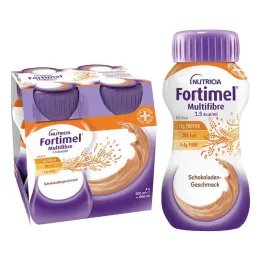 Fortimel Multifibre 1,5 Kcal okus čokolade (4x200 ml)