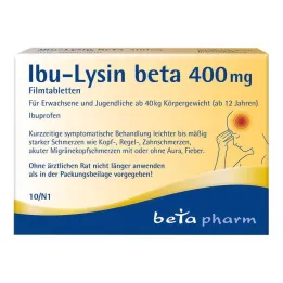Ibu-lizin beta 400 mg filmsko obložene tablete, 10 kom