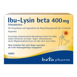 Ibu-lizin beta 400 mg filmsko obložene tablete, 50 kom