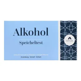 Aspilos samotest alkoholna slina, 1 kos