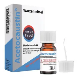 Raztopina acetokavstina, zdravilo proti bradavicam, 2 ml