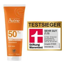 Avene mleko za sončenje SPF 50, 250 ml