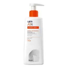 Leti AT4 gel za prhanje in kopel, 500 ml