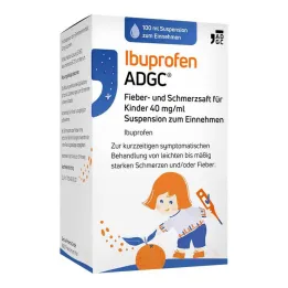Ibuprofen ADGC sok za vročino in bolečino otroci 40 mg/ml, 100 ml