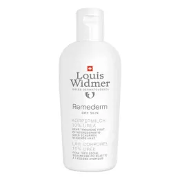 Louis Widmer remederm mleko za telo 10% urea brez vonja (200 ml)