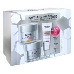 Eucerin Anti-Age negovalni set Hyaluron Filler + 3xEffect (1 kos)