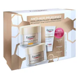 Eucerin Anti-Age negovalni set Hyaluron Filler + Elasticity (1 kos)