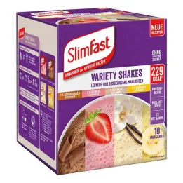 Mešano pakiranje vzorcev Slim Fast Powder (368 g)
