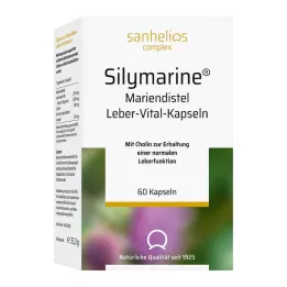 SILYMARINE Pegasti badelj kapsule za vitalnost jeter, 60 kosov