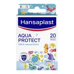 Hansaplast otroški mavčni trakovi Aqua Protect, 20 kosov