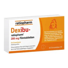 Dexibu-ratiopharm 200 mg filmsko obložene tablete, 20 kom
