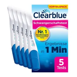 Hitri test nosečnosti Clearblue, 5 kos