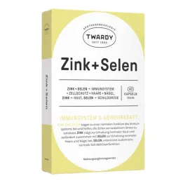 Cink + Selen kapsule veganske, 40 kos