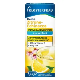 Klosterfrau pekoča limona-echinacea zrnca brez sladkorja, 12X4 g