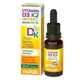 Vitamin D3 K2 Hevert bioaktivno olje, 20 ml