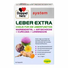 Doppelherz Liver Extra sistem kapsule, 60 kos