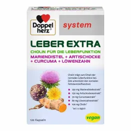Doppelherz Liver Extra sistem kapsule, 120 kos