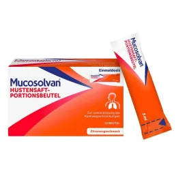 Mucosolvan sirup za kašelj porcijske vrečke, 15x5 ml