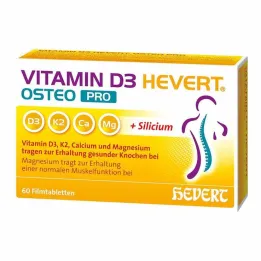 Vitamin D3 Hevert Osteo Pro filmsko obložene tablete, 60 kos