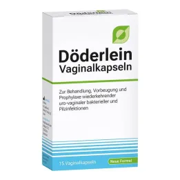 Döderlein vaginalne kapsule z mlečnokislinskimi bakterijami, 15 kosov