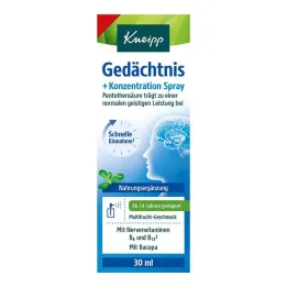 Kneipp spomin + koncentracijsko pršilo, 30 ml