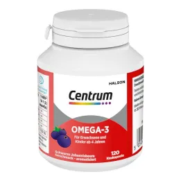 Centrum Omega-3 žvečljive kapsule, 120 kosov