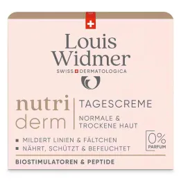 Widmer nutriderm dnevna krema brez P., 50 ml