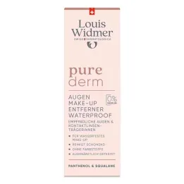 Vodoodporen odstranjevalec ličil za oči Widmer Purederm brez P., 100 ml