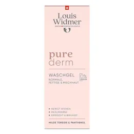 Widmer Purederm gel za umivanje brez vonja, 125 ml