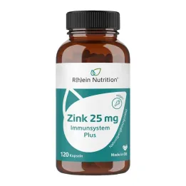 Cink 25 mg Immune System Plus visok odmerek + veganske kapsule, 120 kos
