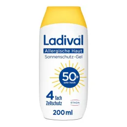 Ladival gel za zaščito pred soncem za alergijsko kožo LSF 50 + , 200 ml