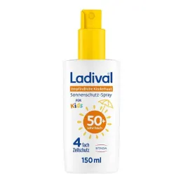 Ladival pršilo za občutljivo otroško kožo LSF 50 +, 150 ml