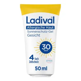 Ladival gel za alergijsko kožo obraz LSF 30, 50 ml