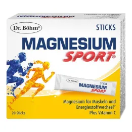 Dr.Böhm magnezijeve športne palice, 20X1,5 g