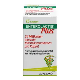 Enterolactis Plus kapsule, 15 kosov