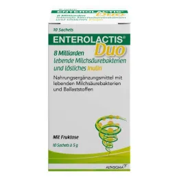 Enterolactis Duo prašek vrečke, 10x5 g